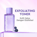 Glad2Glow Daily Exfoliating Toner toner badan face mist hydrating toner centella Toner eksfoliasi wajah glycocid acid glycolic acid kulit halus Eksfoliasi Lembut Jaga kulit Anda tetap terhidrasi Rawat kulitmu Skincare Mikrodermabrasi g2glow official store