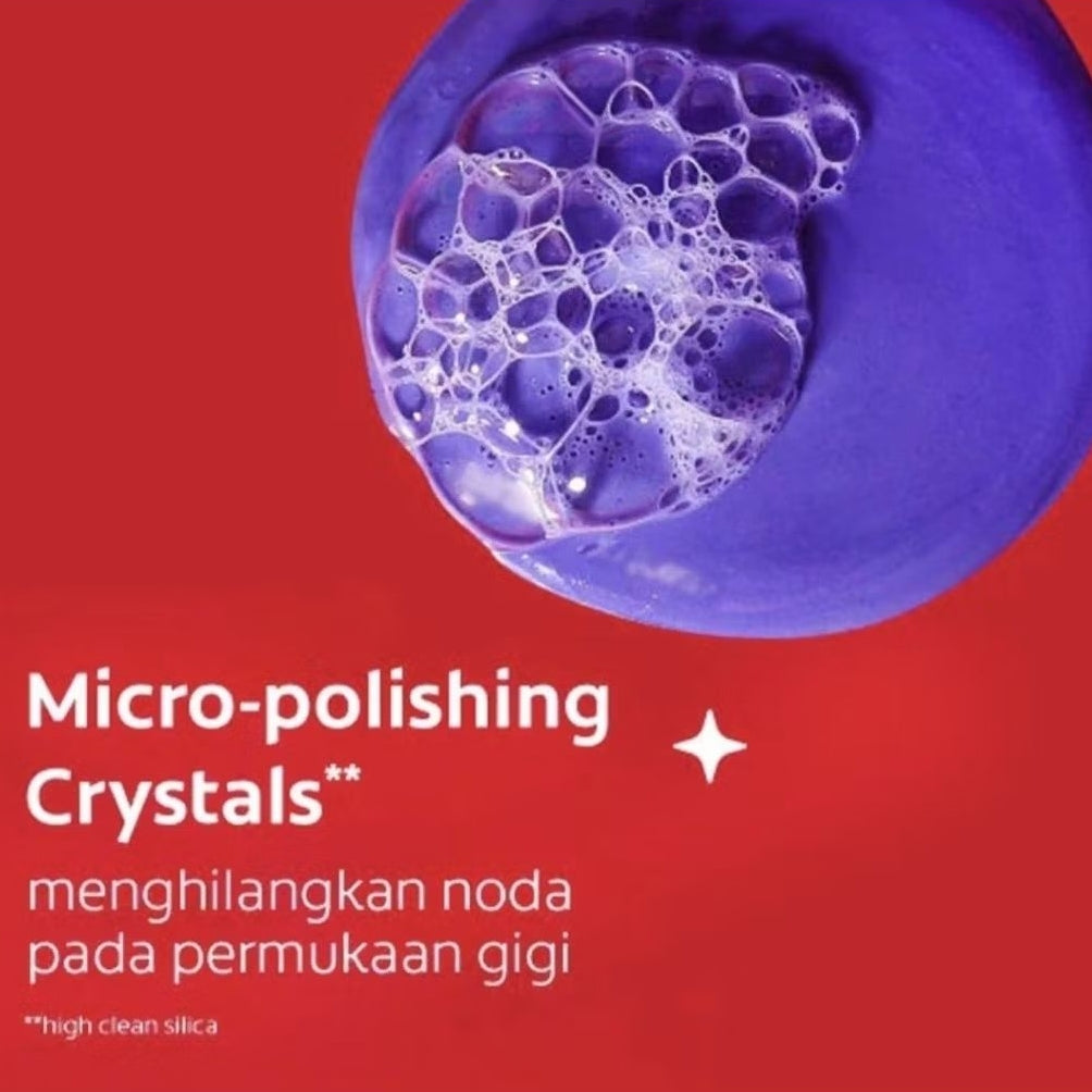 Colgate Optic White Purple Pasta Gigi Pemutih 100 g