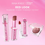 Hanasui Level Up Beauty Kit - Next Level Blurry Tint Bouncy Blush Butter Balm Liplast Cream Lip Tint Tahan Lama Velvet Finish Longlasting Bounce Tinted Balm Melembabkan Pigmented Matte Finish