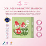 Noera Collagen Drink With Birdnest and Saffron Extract Impoved Formula  | Minuman Pencerah Kulit with L-Glutathione | Collagen Beauty Drink