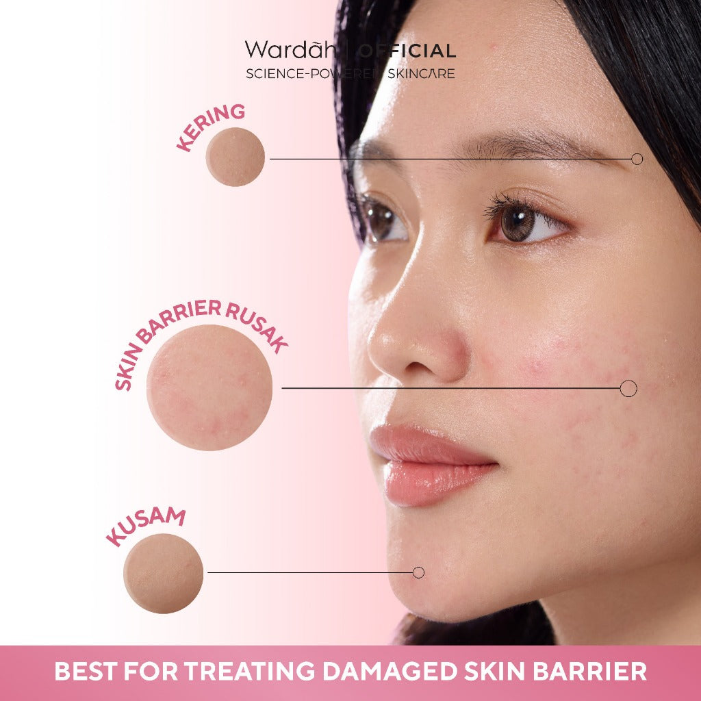 [REFAL HADY'S FAVORITE] WARDAH Hydra Rose NMF Amino Pentavitin Barrier Replenish pH 5.5 Gel Cleanser 100 mL Sabun Cuci Muka Gentle Acid Mantle Expert Hydrating Foam yang Membersihkan dengan Gentle Kulit Sehat dan Skin Barrier Terlindungi - Skincare