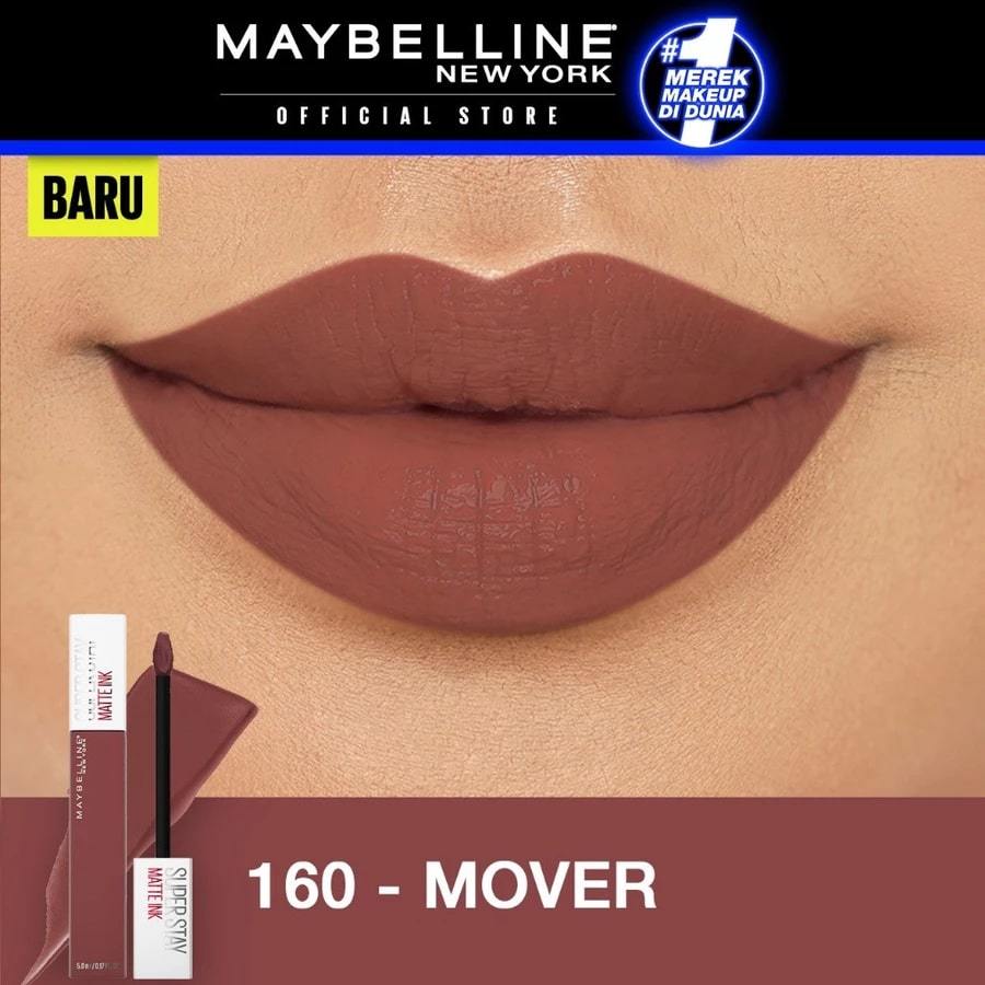 Maybelline Superstay Matte Ink Liquid Long Lasting Waterproof Matte Lipstick Lipcream Make Up Transferproof Tahan 16 Jam Vinyl Ink
