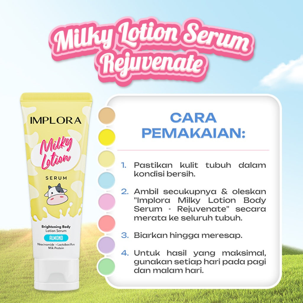 Implora Milky Lotion Body Serum - Rejuvenate