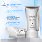 PREMIERE BEAUTE [Sunscreen 3pcs] Sunscreen (SPF 50 PA+++) 40ml Suncreen wajah UV Shield Sun protect sun block Suncreen whitening Oil Control Hydrating & Revitalizing Oily skin
