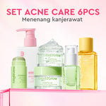 Glad2Glow Day&Night 6in1 Renew Set bundle -Milk cleanser+Brightening toner+Brightening Moisturizer+Cleanser+Brightening Serum+Retinol Serum+Retinol moisturizer Niacinamide Mencerahkan Wajah Mencerahkan Melembabkan Kulit skin skincare g2glow official store