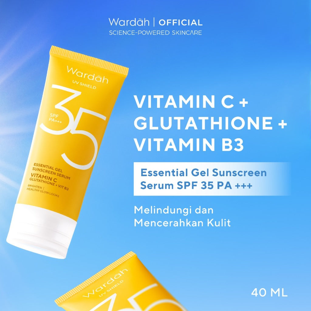 [EXCLUSIVE SKINVERSE] Wardah UV Shield Essential Sunscreen Gel 40ml - Skincare