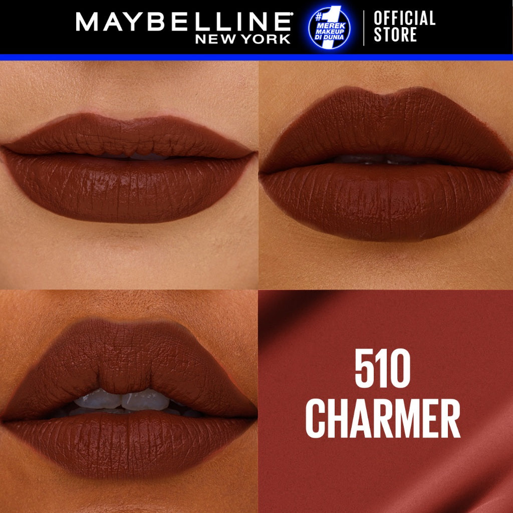 Maybelline Superstay Matte Ink Liquid Long Lasting Waterproof Matte Lipstick Lipcream Make Up Transferproof Tahan 16 Jam Vinyl Ink