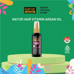 Natur Hair Vitamin Argan Oil 80 ML - Vitamin Rambut Kering dan Rusak