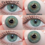 Eyeshare Softlens Minus Estonia Green 1Pasang 14.5mm Softlens