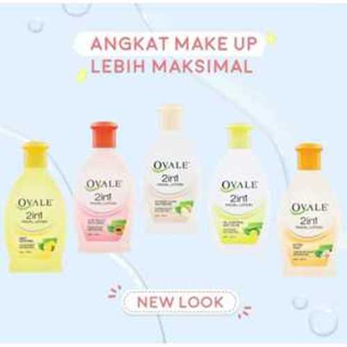 OVALE 2in1 Facial Lotion Cleanser 200ml - Ovale Pembersih Wajah Sekali Usap/HenecoBeauty