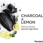 Pepsodent Action 123 Nature Essential Pasta Gigi Charcoal 160 g