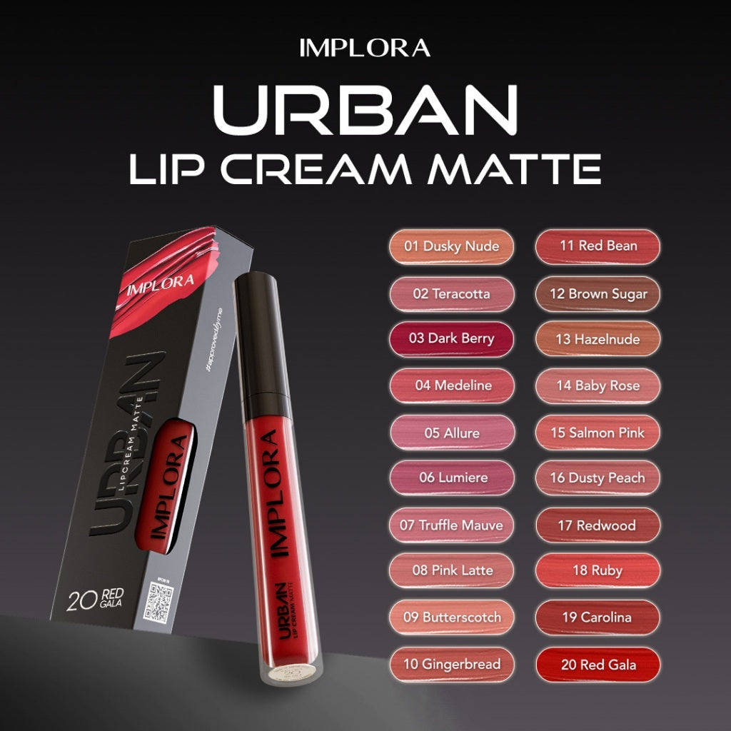 [BEST SELLING COMBO] Implora Urban Lip Cream Ombre Look
