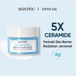 SKINTIFIC 5X Ceramide Barrier / Niacinamide Moisturizer Gel 6g TRAVEL SIZE | Cream Pemutih Wajah Calming Whitening Brightening Dark Spot