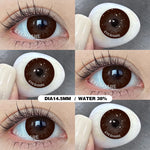 Eyeshare Softlens Bubble Gray Softlens 14.5mm Big Eyes