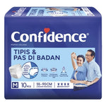 Confidence Popok Celana Dewasa Pas Badan M10 L 8 pcs
