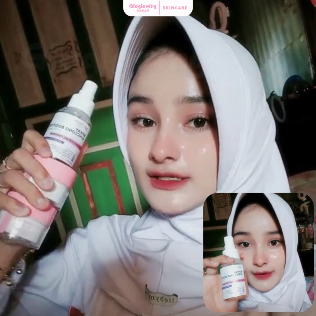 GLOGLOWING Spray Kinclong Booster / Facemist Powerhydra - 60mL