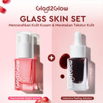 Glad2Glow Serum Series Peeling Serum Exfoliating Serum Bright Serum Glad2Glow Serum Mencerahkan Wajah Serum Pemutih Wajah Serum Retinol Serum Dark Spot Serum Acne Spot Serum Jerawat Glowing Serum Whitening Serum Brightening Serum Glow G2G Serum Niacinamid