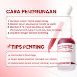 [PAKET HEMAT ISI 2] Cleora Peeling Solution Serum - Red Saviour Special Bundle Eksfoliasi Wajah Berminyak Mencerahkan Muka Kusam Paket Skincare 1 Set Lengkap Pria Dan Wanita Niacinamide Exfoliasi Scincare Mengatasi Dark Spot Mengangkat Sel Kulit Mati BPOM