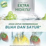 Sunlight Power Higienis Sabun Cuci Piring Mandarin Orange Refill 600 ml
