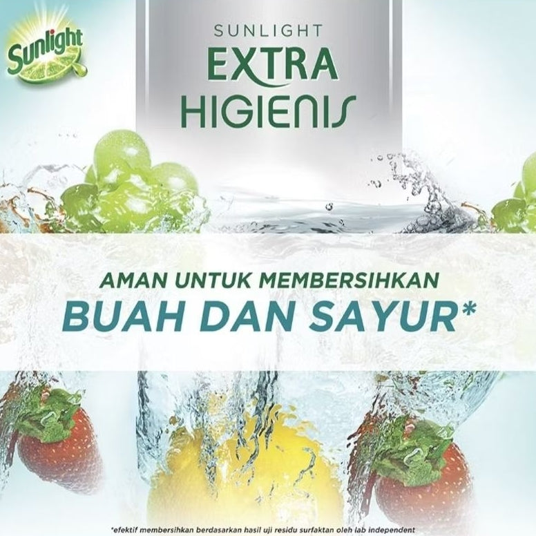 Sunlight Power Higienis Sabun Cuci Piring Mandarin Orange Refill 600 ml