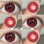 Eyeshare Softlens Lensa Kontak Mata Putih Cosplay Halloween Softlen Putih