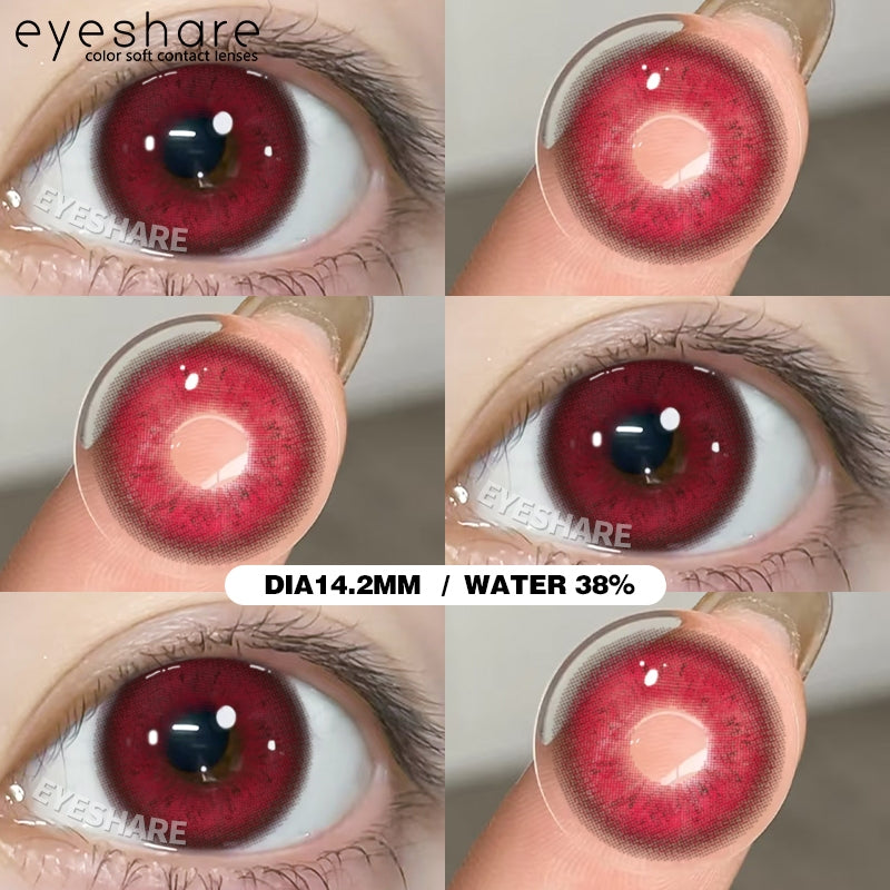 Eyeshare Softlens Lensa Kontak Mata Putih Cosplay Halloween Softlen Putih