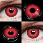 Eyeshare Softlens Lensa Kontak Mata Putih Cosplay Halloween Softlen Putih