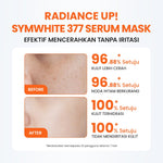 YOU Radiance Up! SymWhite 377 Serum Mask Masker Wajah Brightening Vitamin C Atasi Bekas Jerawat & Dark Spot