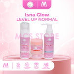 MCS Store - ISNA GLOW Paket Level Up ACNE dan Paket Level Up Normal Skincare BPOM Semua Jenis Kulit - Mencerahkan 6x Lebih Cepat dan Mengatasi Jerawat