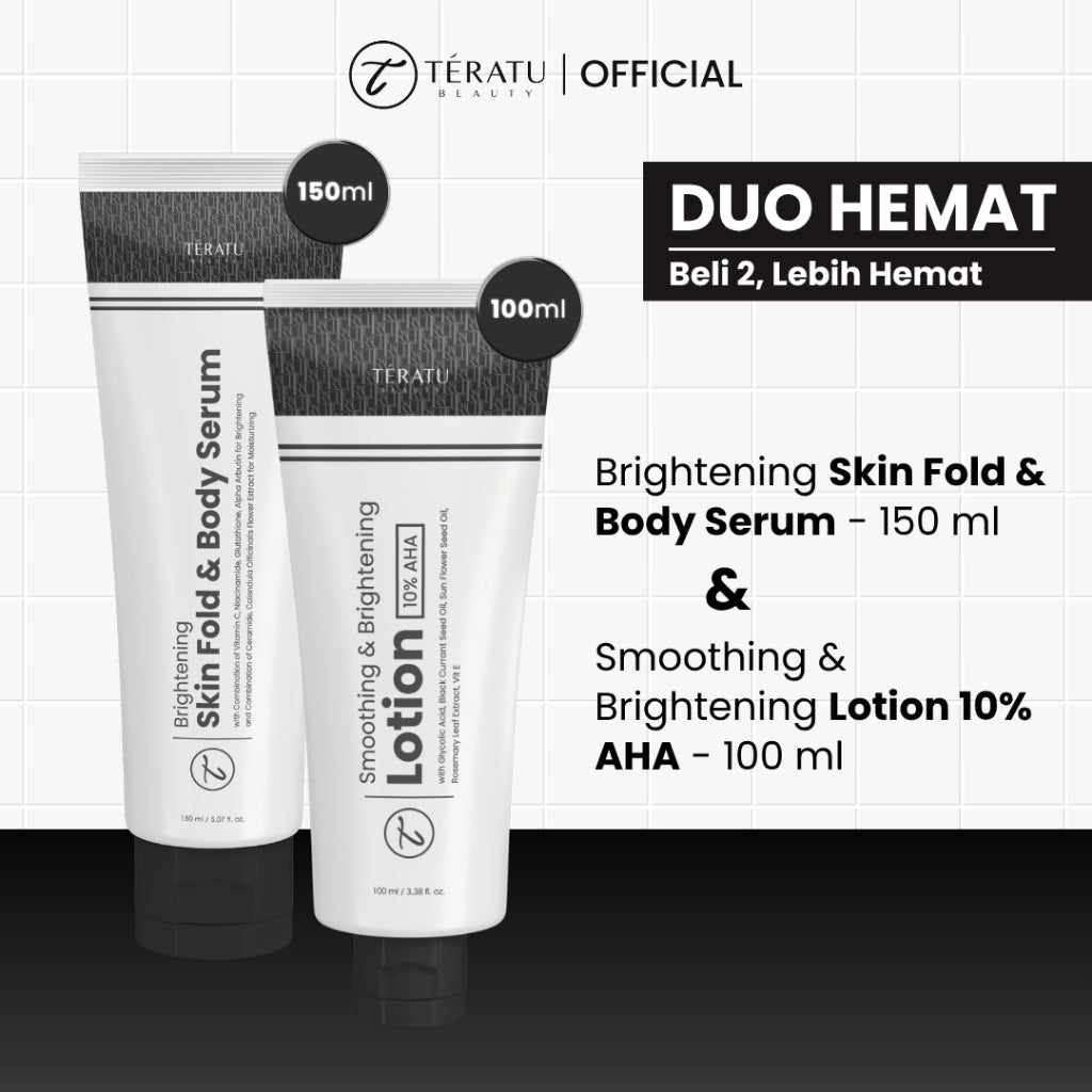 [HOT PRODUCT] TERATU BEAUTY Smoothing & Brightening Lotion AHA 10% Glycolic Acid (Mencerahkan & Menghaluskan Kulit)