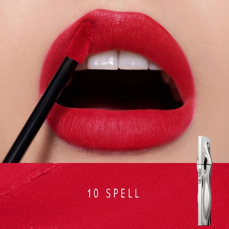 Lipstick TIME PHORIA Eternal Lip Matte 4ML ORIGINAL Liptint Waterproof Tahan Lama Lip Stain Lipgloss Lipstik LipTint Lip Cream Transferproof Kissproof