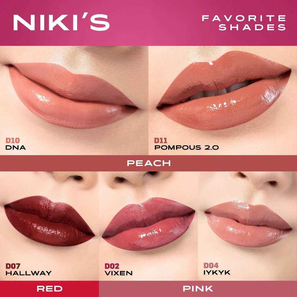 [SPECIAL 11.11] MAKE OVER Powerstay Glazed Lock Lip Pigment - NIKI Aqeela Sargio Mahalini Lip Glazed Plump Gloss Next Level Lip Cream Transferproof Pigmented Tahan Lama 24 Jam Ringan Lipstick Long Lasting Somethin Time Less w Maybe Euphoria