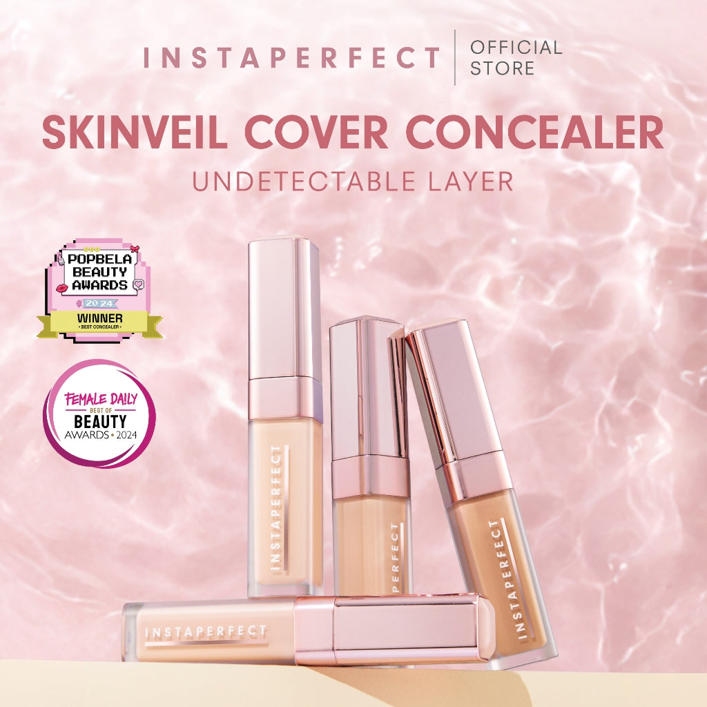 Instaperfect Skinveil Cover Concealer (Undetectable Layer Effect, Seamless Blend, Radiant & Define)