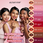 [FLASH SALE] Azarine - 04. Strawberry Popsicle - Velvety Lippie Cream Lightweight Lip Velvet Lip Matte 3.2 ml