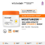 Whitelab 5 pcs Glow Booster C-Dose+ Brightening Paket Wajah - Facial Wash, Toner, Serum, with Day Cream & Moisturizer Paket Skincare