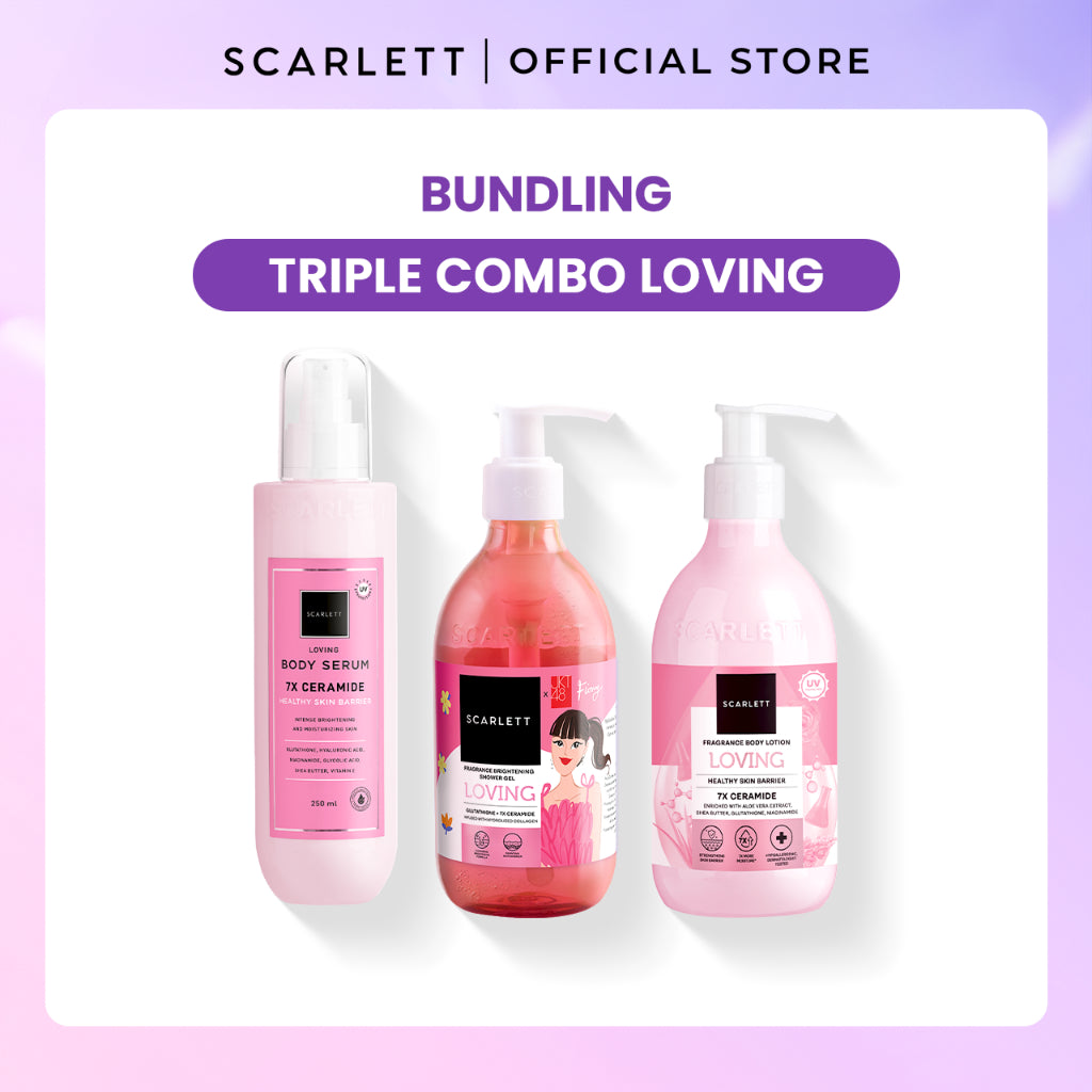 Scarlett Whitening Triple Combo Bodycare