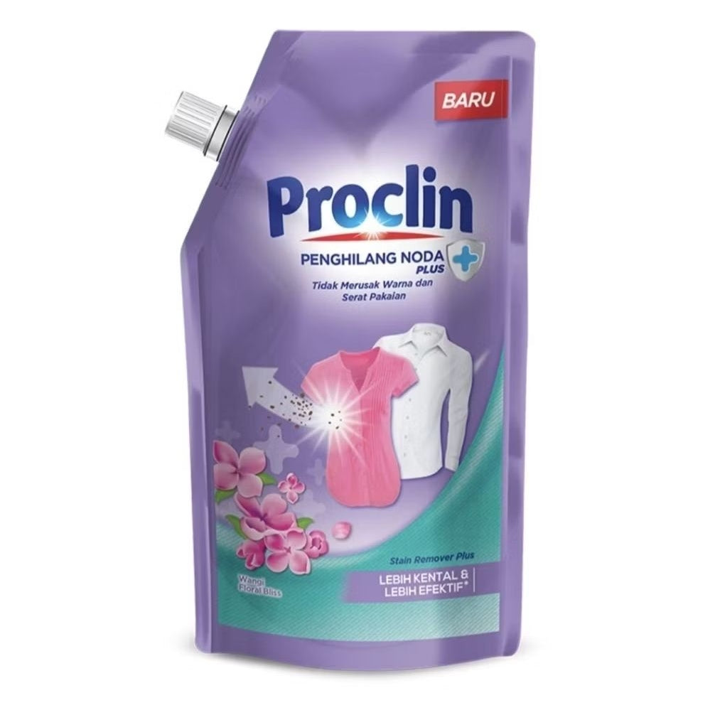 Proclin Penghilang Noda Pakaian Putih & Warna Floral Bliss 400 ml