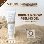 NPURE Peeling Gel Licorice / Advance Exfoliating / Brightening Glowing / Peeling Gel Penghilang Daki / Glowing Cerah