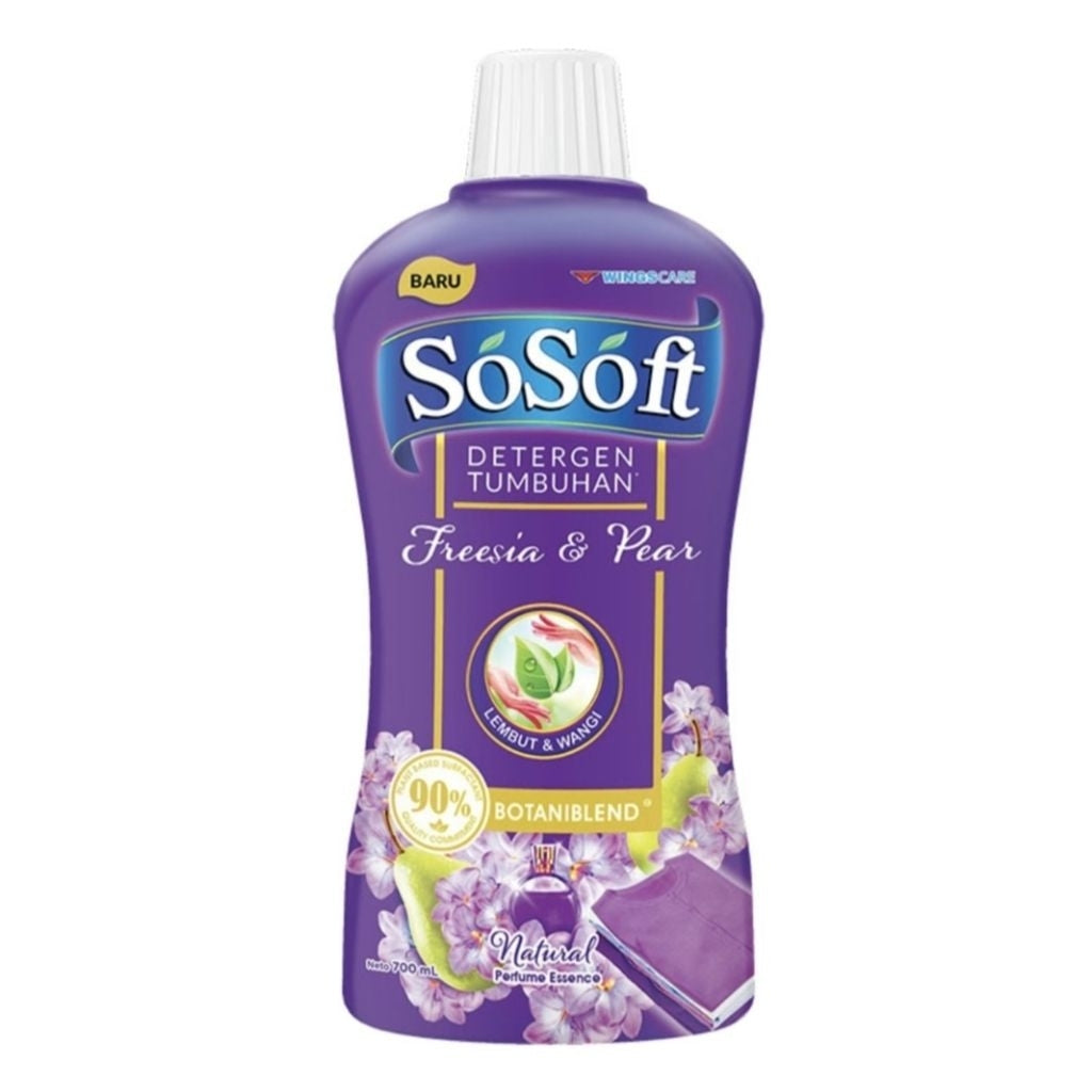 SoSoft Deterjen Cair 700 Ml Nature+ Technology