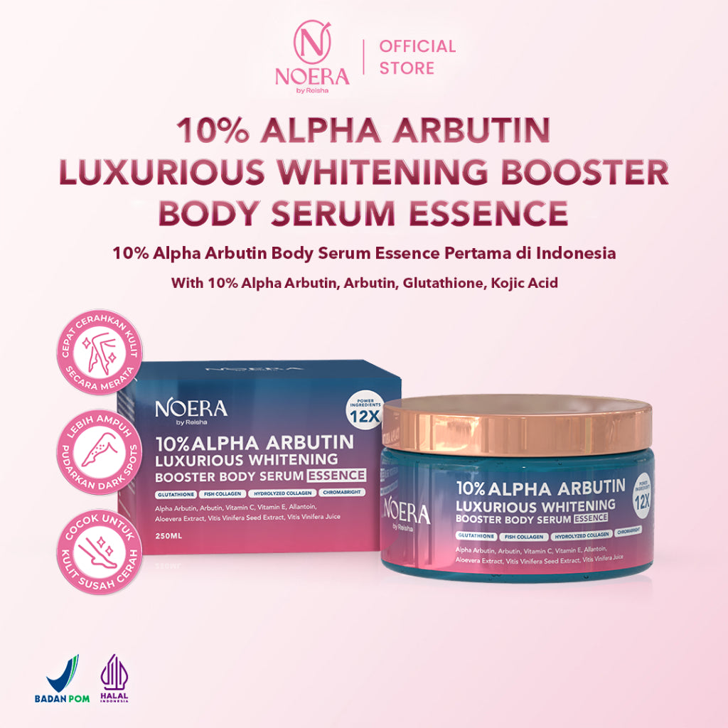 Noera 10% ALPHA ARBUTIN Luxurious Whitening Booster Body Serum Essence
