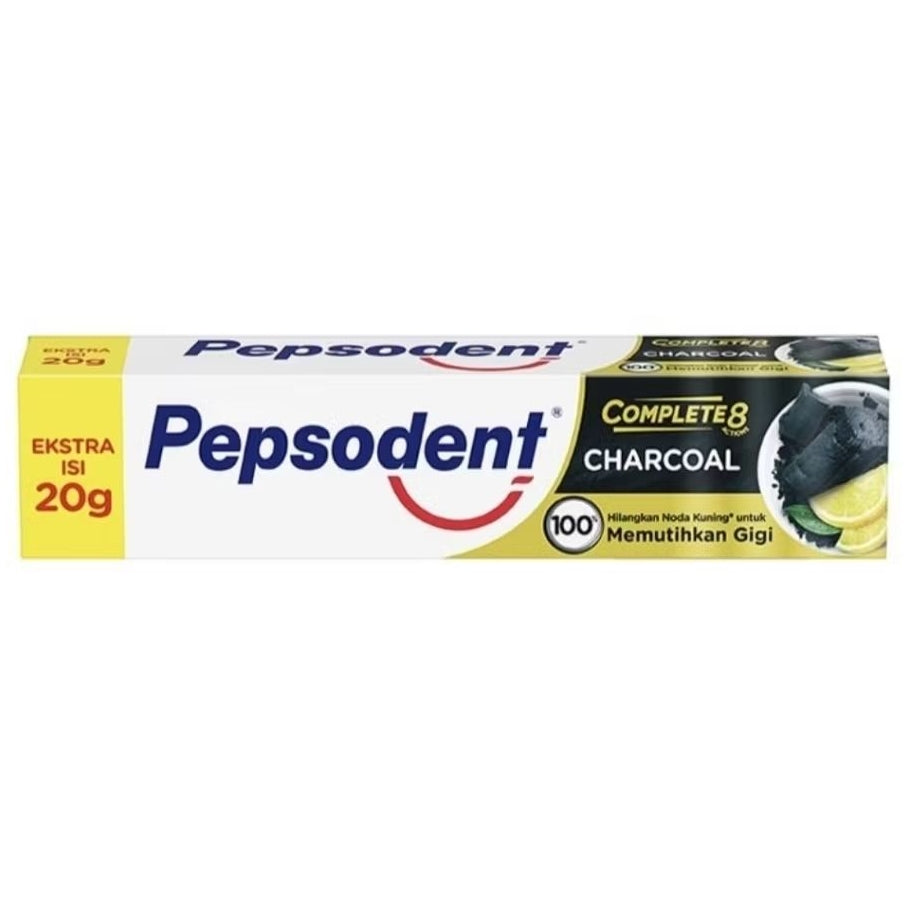 Pepsodent Action 123 Nature Essential Pasta Gigi Charcoal 160 g