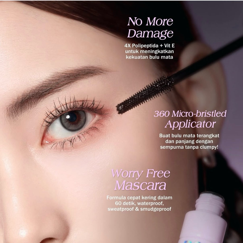 BNB barenbliss Korean Roll To Volume Lenghtening Mascara Remover Mascara Waterproof 8g