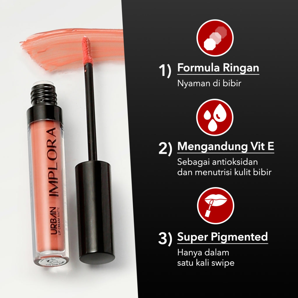 [BEST SELLING COMBO] Implora Urban Lip Cream Ombre Look