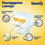 Sweety Bronze Dry X-Pert Popok Celana Bayi M 32 pcs