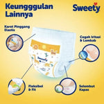 Sweety Bronze Dry X-Pert Popok Celana Bayi L 28 pcs