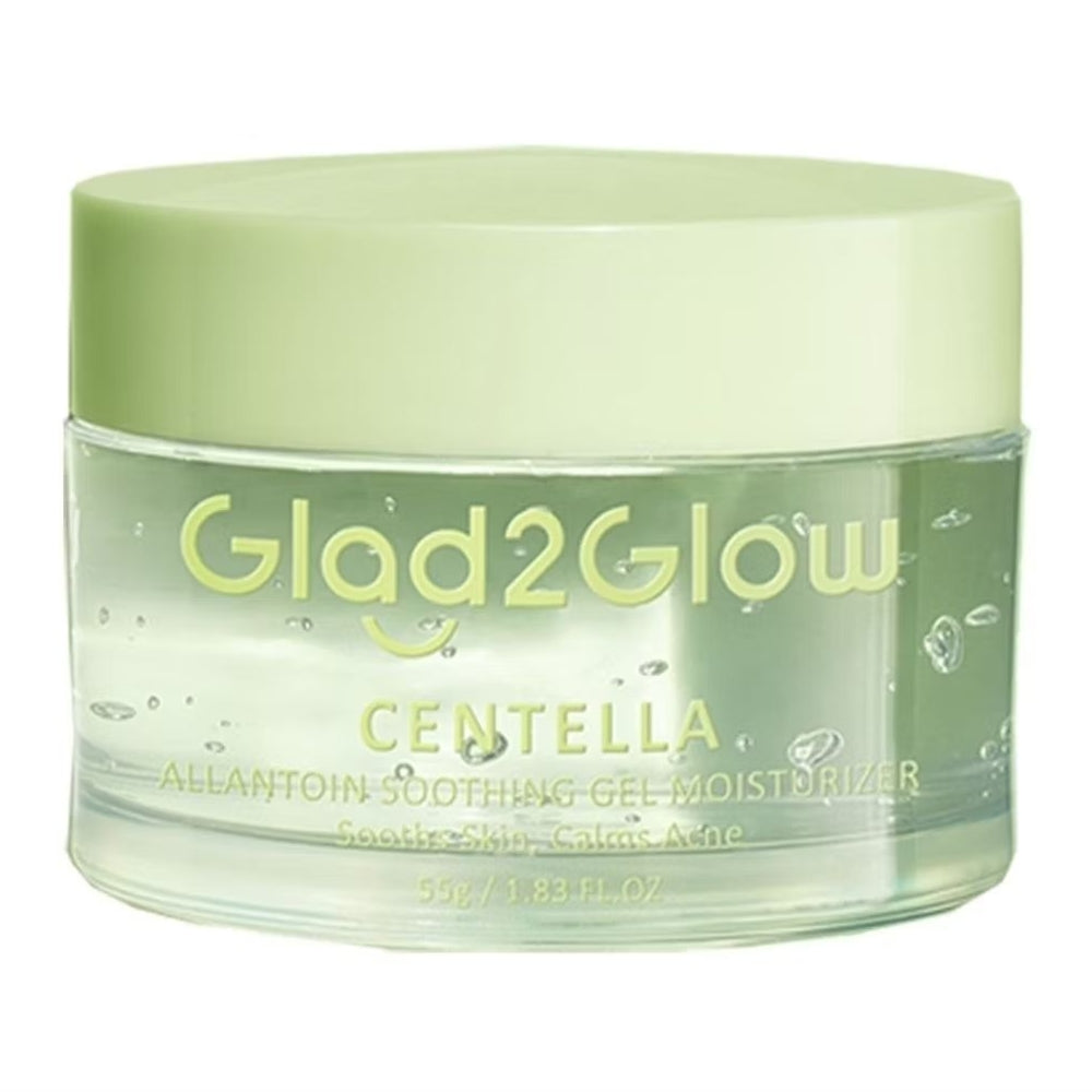 Glad2Glow Centella Gel Moisturizer Pelembap Wajah Anti Jerawat 55 g