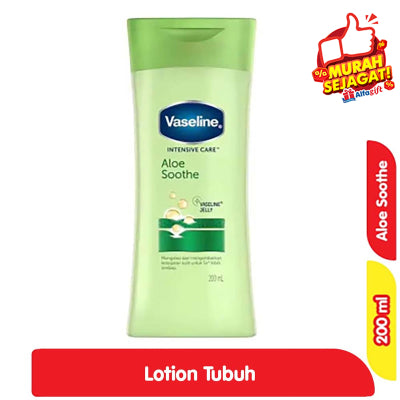 Vaseline Intensive Care Lotion Pelembap Tubuh Aloe Soothe 200 ml