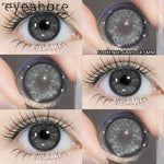 Eyeshare Softlens Bubble Gray Softlens 14.5mm Big Eyes