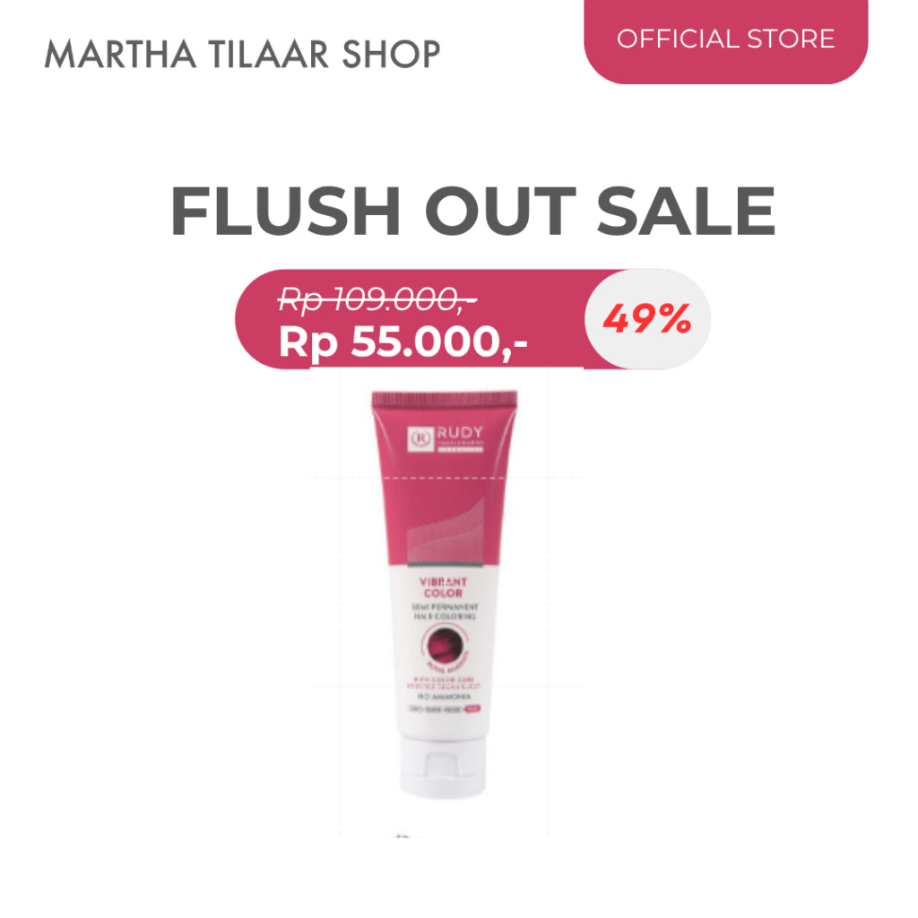 [Flush Out] Rudy Hadisuwarno Cosmetics Vibrant Color Royal Magenta 45 gr (WH005)