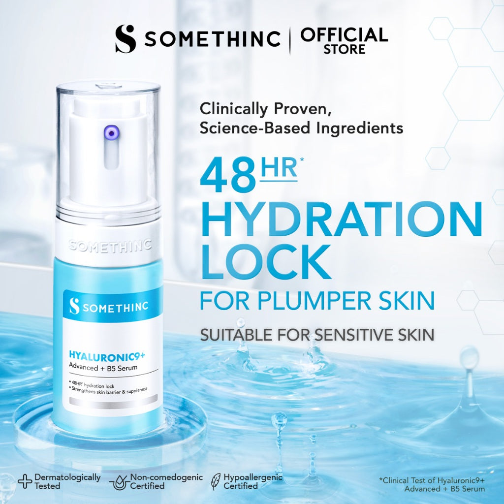SOMETHINC - Serum Series | Glass-C 12% Vitamin C+ | Gentle Bright Niacinamide | Advanced Peeling 20% AHA BHA | Level 1% Retinol | Calm Down Skinpair Barrier | Diamond Glow Phyto | Hyaluronic9+ Advanced | wajah cerah no dark Spot Age Spot Freckles Glowing
